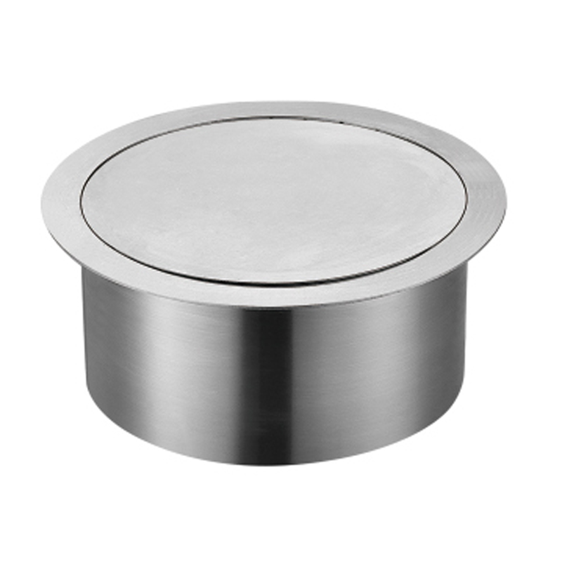 Stainless Steel Round Trash lid for Countertop