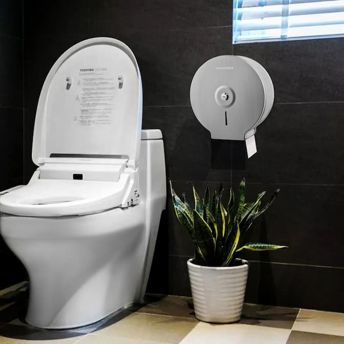 Wall-Mounted Toilet Paper Dispensers