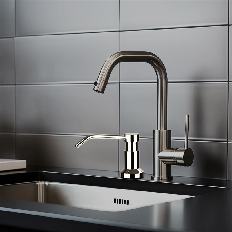 Built-in Sink Soap Dispenser with Extension Tube